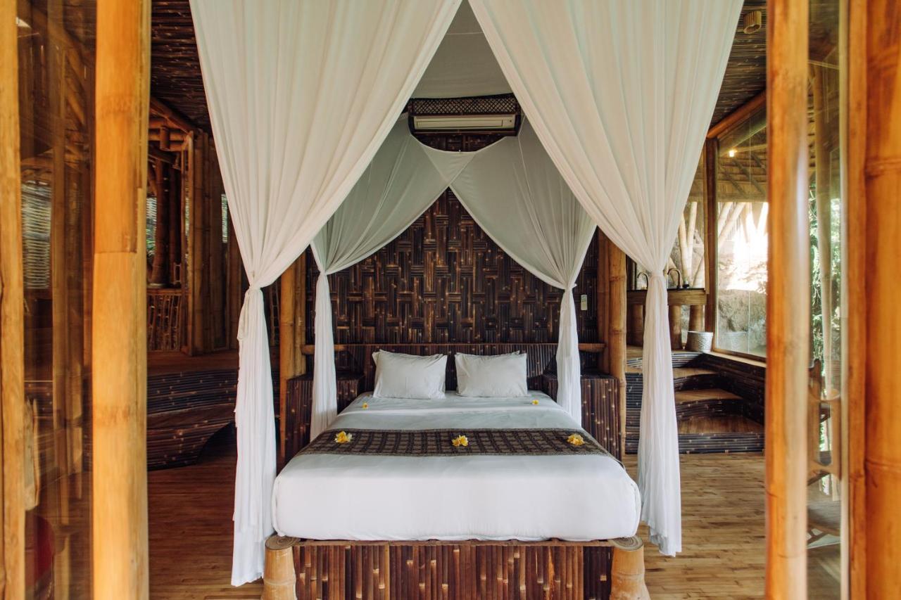 Temple House 3Bds Eco Bamboo House Pool River View Bringkit Экстерьер фото